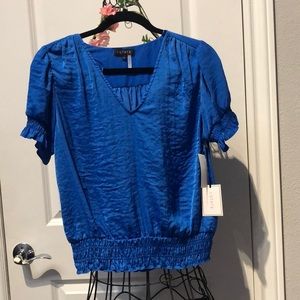 NTW. 1STATE Blue top 100% polyester